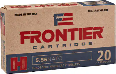 FRONTIER 5.56X45 68GR BTHP - MATCH 20RD 25BX/CS
