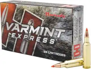 HORNADY VARMINT 224 VALKYRIE - 60GR V-MAX 20RD 10BX/CS