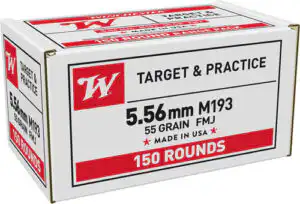 WINCHESTER USA 5.56X45 55GR - FMJ 600RD CASE LOT