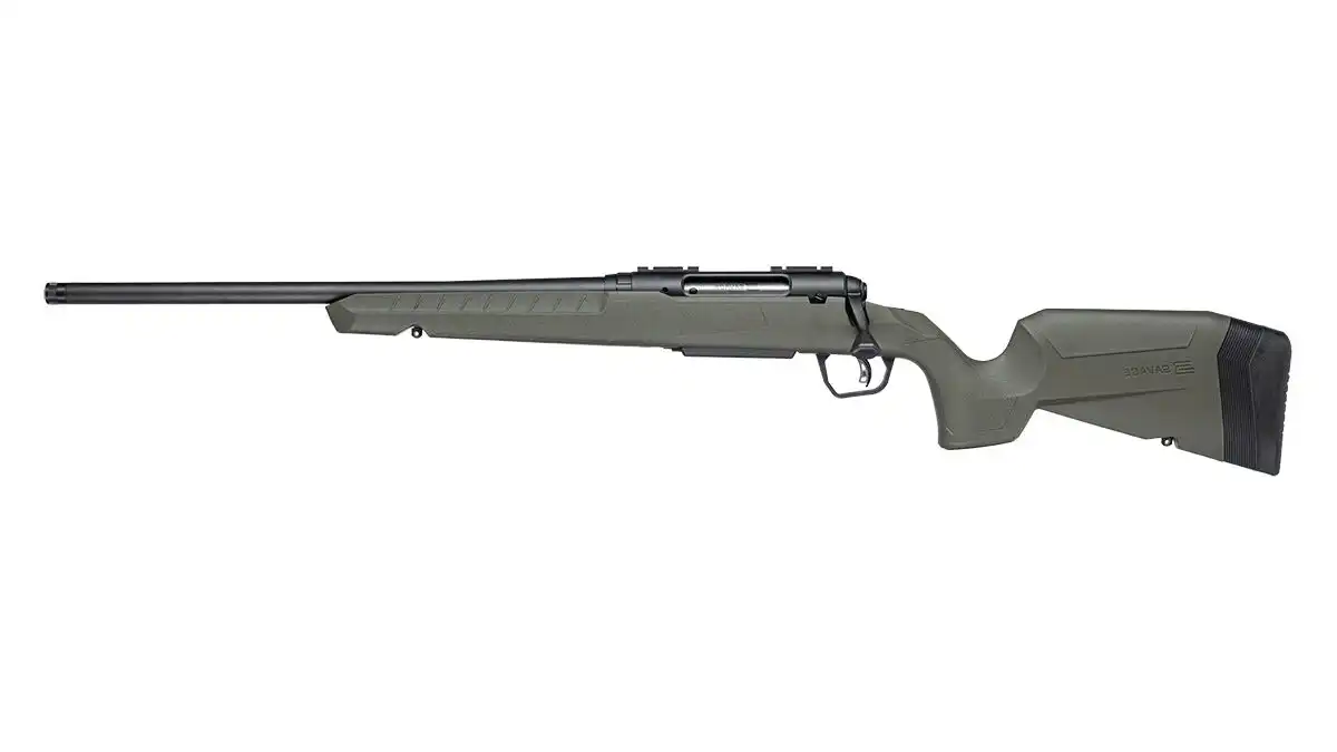 SAVAGE ARMS AXIS 2 30-06 BL/GRN 20" LH TB