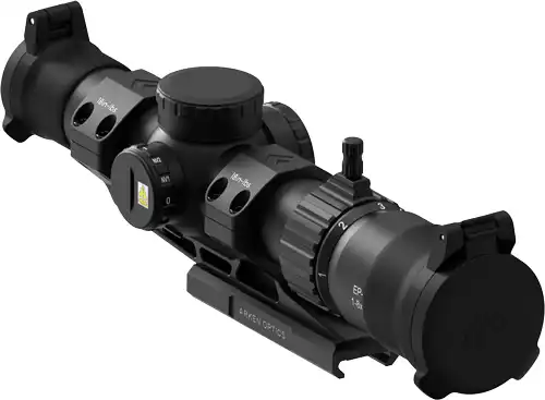ARKEN SCOPE EP 8 1-8X28 34MM - W/MNT ILL KNOWN LENGTH BOX