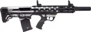 GFORCE ARMS GFY1 AR-12 12GA 3" - 18.5" 5RD GREYSCALE US FLAG