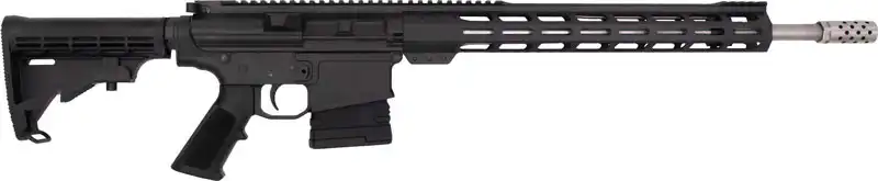 GLFA AR10 RIFLE 308 WIN - 18" STAINLESS BBL 10RD BLACK