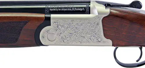 IVER JOHNSON 600LW O/U 28GA - 28"VR SILVER BLACK WALNUT - Image 2