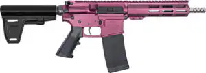 GLFA AR15 PISTOL W/BRACE 223 - WYLDE 7.5" SS BBL BLACK CHERRY