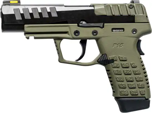 KEL-TEC P15 9MM COMPACT 15 RD - MAG HI-VIZ SGTS GREEN - Image 2