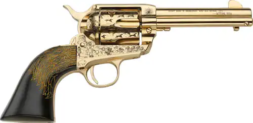 E.M.F. KEEPER OF THE PLAINS - 357MAG 4.75" GOLD/ULTRA BLACK