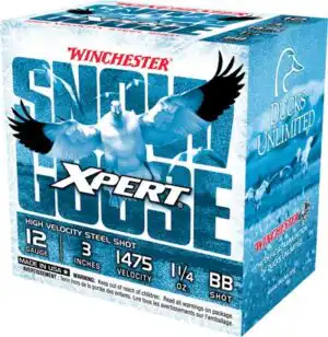 WINCHESTER SNOW GOOSE 12GA 3" - 1-1/4OZ #BB 25RD 10BX/CS