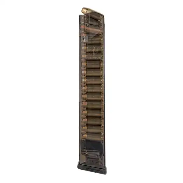 Elite Tactical Systems Carbon Smoke Handgun Magazine for Glock 22 .40 S&W 30/rd