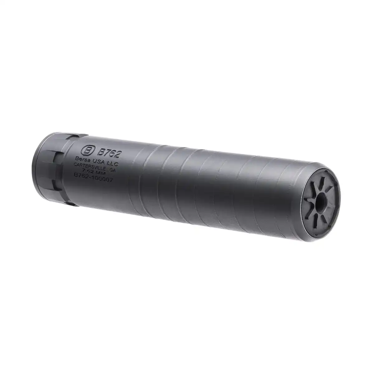Bersa B762 Direct Thread Suppressors 7.62/.30 Cal 5/8x24 Full Auto Inconel/Stainless