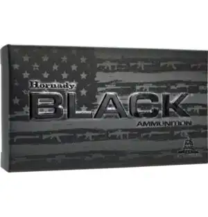 Hornady Black Rifle Ammunition 6mm Creedmoor 105 gr BTHP 2960 fps 20/ct