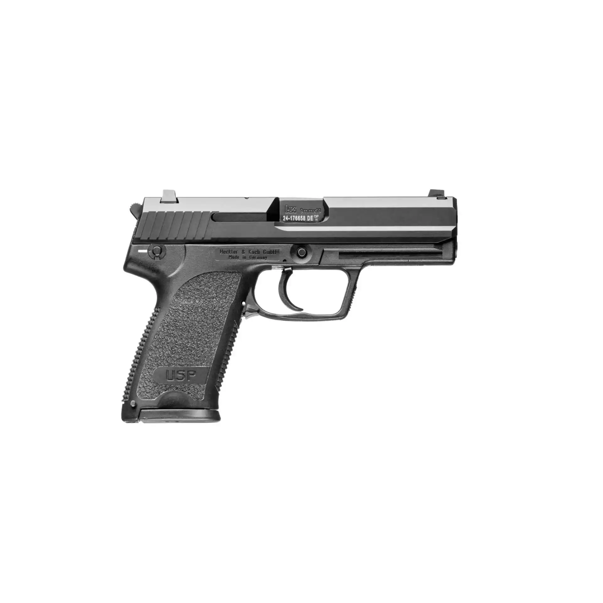 H&K USP Elite Handgun .45 Auto 10rd Magazines 6.02" Barrel Safety/Decocking Level Black