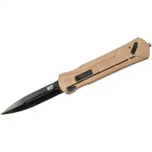 Smith & Wesson M&P Spear Tip OTF Automatic Knife 3 7/10" Blade FDE