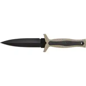 Smith & Wesson M&P Full Tang Fixed Blade Boot Knife 4 3/5" Blade Sand Black