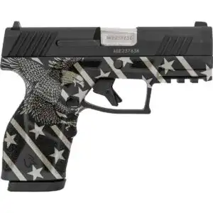 Taurus GX2 Eagle Handgun 9mm Luger 13rd Magazines (2) 3.38" Barrel Black Slide/Eagle Grip