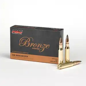 PMC Bronze .308 Winchester Rifle Ammo - 150 Grain | SP | 20rd Box