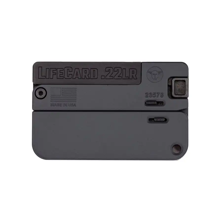 TRAILBLAZER FIREARMS LIFECARD 22LR BLACK/GREY