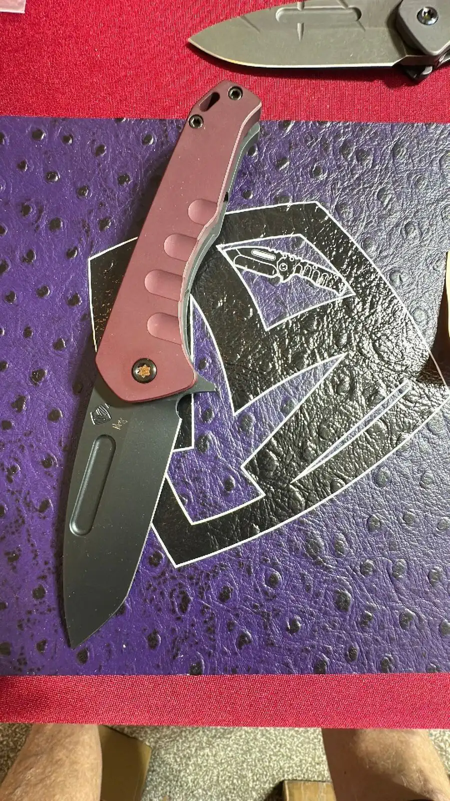 Signed! Medford Swift FL Flipper DLC, red aluminum - Image 2