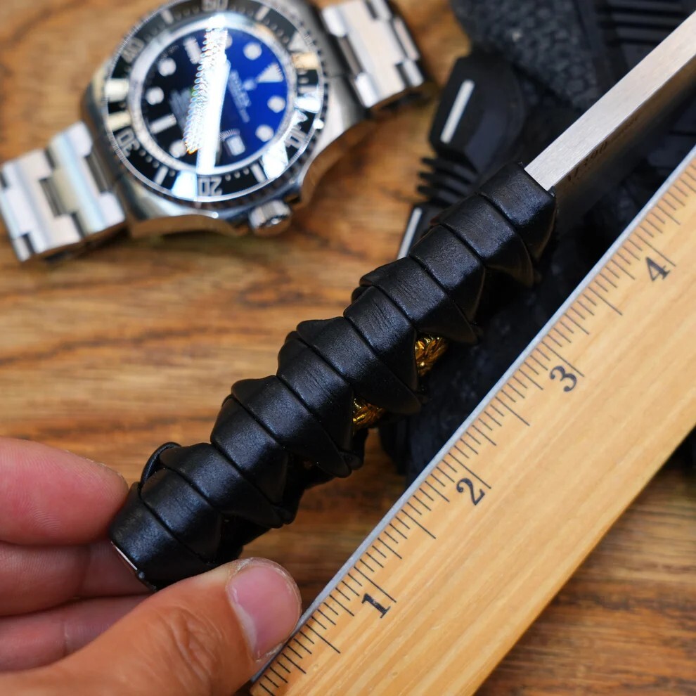 NMB North Mountain Kiridashi - M390 Mirror, Custom Handmade, Tactical Size #40 - Image 7