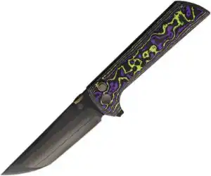 NMB North Mountain Chop 2 - Joker, Purple CF, Button Lock. NMB 2406PRCFD