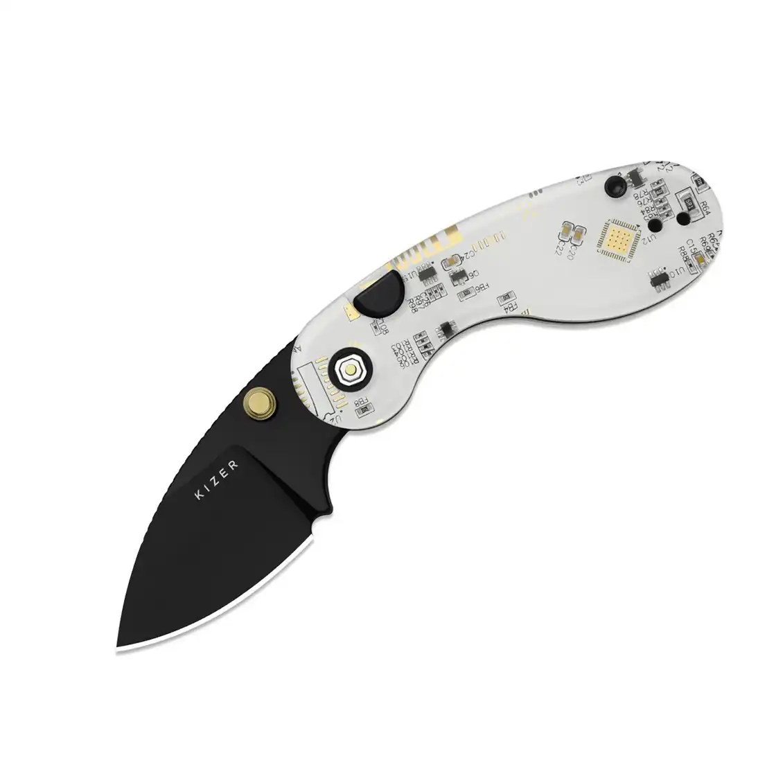 Kizer Microbe PCB White, CPM Rex 45 - KI2742BDA1