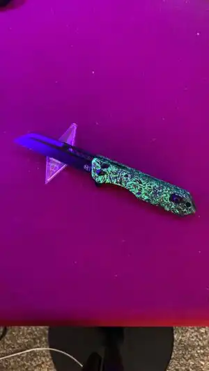 Heretic Jinn - Manual, Magnacut, Glow Carbon Marbled