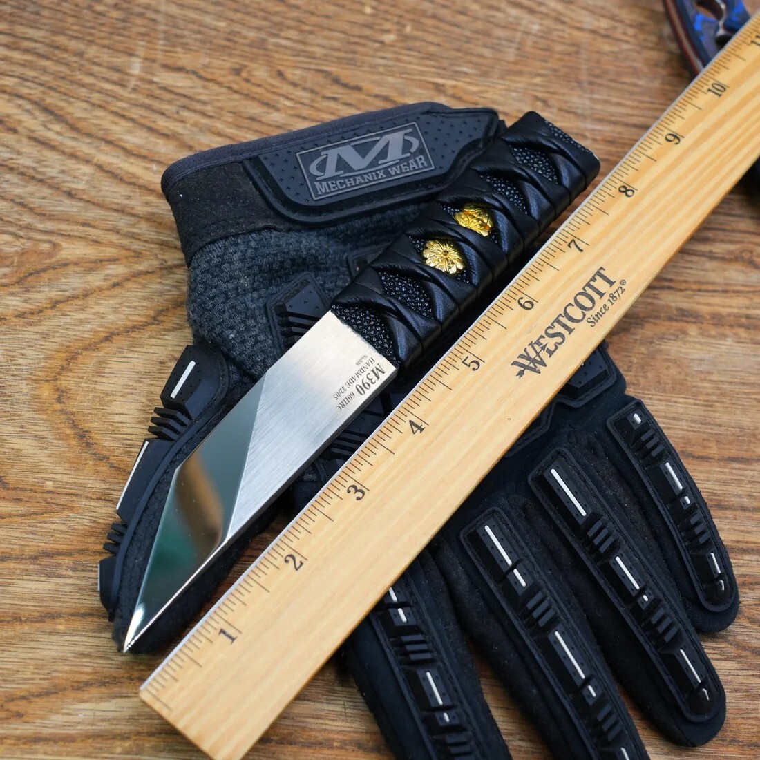 NMB North Mountain Kiridashi - M390 Mirror, Custom Handmade, Tactical Size #46