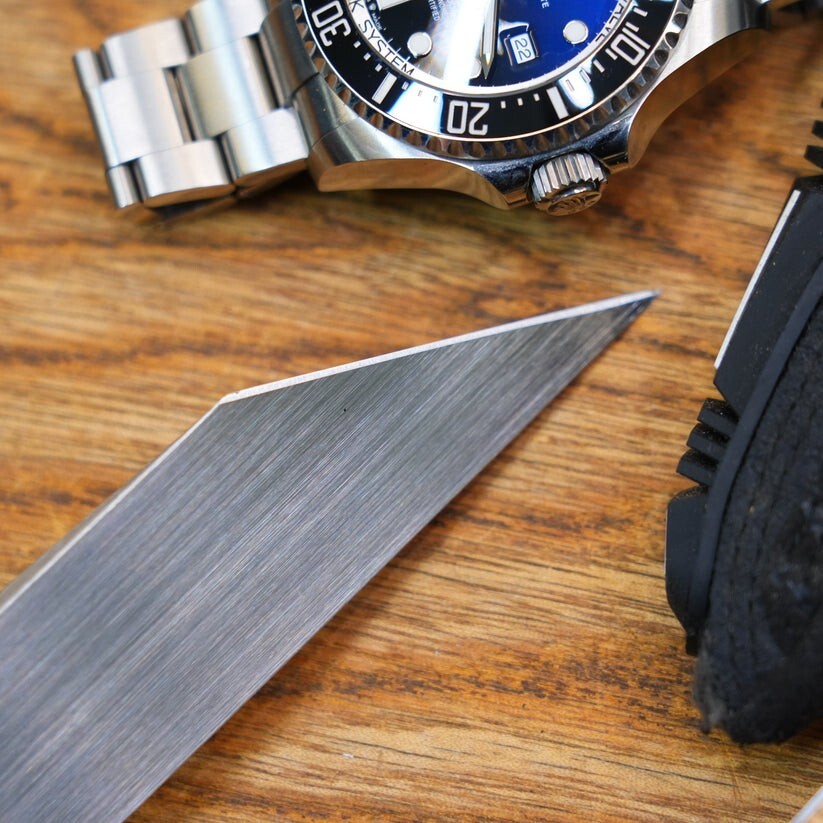 NMB North Mountain Kiridashi - M390 Mirror, Custom Handmade, Tactical Size #46 - Image 5